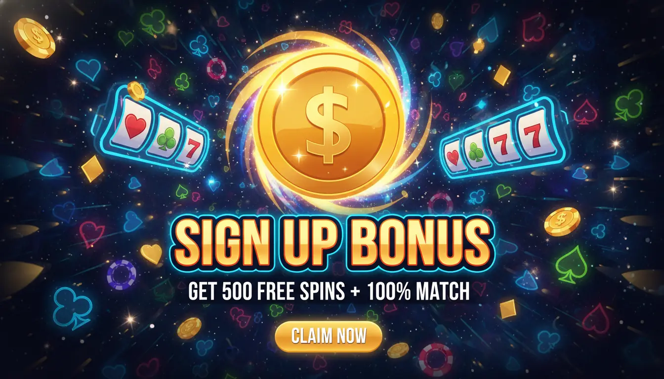 Spin Palace sign up bonus